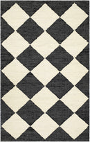 Andrin Black Area Rug