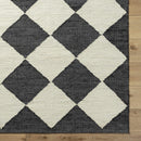 Andrin Black Area Rug