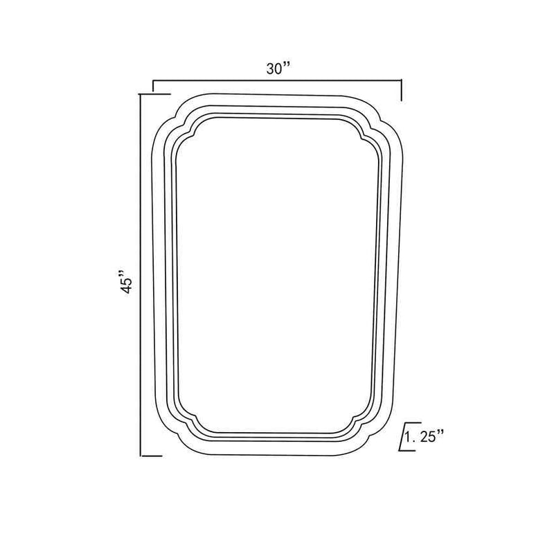 Gameren Traditional Wall Mirror