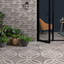 Silver Travertine 3D Ledger Panel 6"x24" – Natural Split-Face Wall Tile, Full Truckload