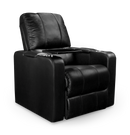 Home Theater Recliner Plus Power Commercial Grade Synthetic Leather with USB & Tray Table Special Order
