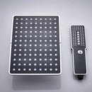 GobekUsa Black Rainfall Shower Head with Handshower - Over-head Shower Sprayer