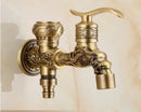 GobekUsa Antique Garden Bibcocks Tap for Outdoor Washing, Bathroom, Mop, and More