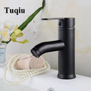 GobekUsa Black Single Handle Luxury Bathroom Faucet Switch Mixer Taps for Wash Basin