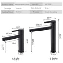 GobekUsa Brass Bathroom Faucet Vessel Sink Mixer Swivel Spout Deck Mounted White Tap