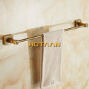 GobekUsa Antique Brass Single Towel Bar, Wall Mounted Bathroom Accessories