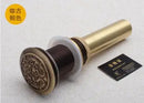 GobekUsa Brass Bathroom Sink Push-down Pop Up Drain - High Quality Lavatory Faucet Accessories