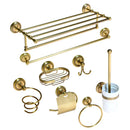 GobekUsa Antique Brass Bathroom Hardware Set-SOAP DISH TOILET HOLDER - ACCESSORY