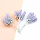 GobekUsa Lavender Foam Wreaths Home Wedding Decor Silk Flowers Bouquet
