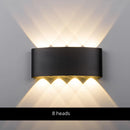 GobekUsa Aluminum Wall Lamps: Bedside & Living Room Lighting Fixture, Warm/Cool Light, AC85-260V
