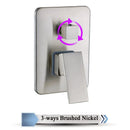 GobekUsa Brass Bathroom Hot Cold Mixer Valve - Wall Mounted Shower Control