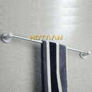 GobekUsa Aluminium Bathroom Accessory Towel Bar Rail Holder, Anti-Rust Round Towel Rack