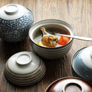 GobekUsa Japanese Style Ceramic Soup Bowl - Eco-Friendly Under Glazed Tureen