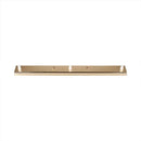 GobekUsa Ceiling Plate for Three-Lamp Light Fitting: Rectangular Strip Canopy Base