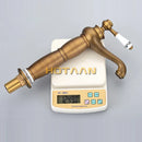 GobekUsa Antique Bronze Brass Basin Faucet - Luxury Europe Style Mixer Tap