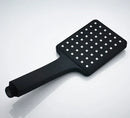 GobekUsa Black Rainfall Shower Head with Handshower - Over-head Shower Sprayer