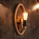 GobekUsa Hemp Rope Wall Lamp for Home and Commercial Lighting