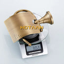 GobekUsa Brass Finish Solid Brass Toilet Paper Holder Bathroom Accessory
