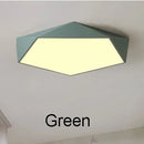 GobekUsa Geometric Dimmable LED Ceiling Lamps for Living Room Aisle Balcony Lighting