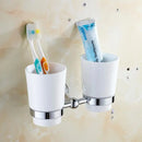 GobekUsa Brass & Crystal Bathroom Set: Towel Rack, Bar, Paper Holder, Soap Dish