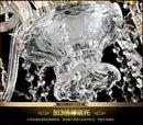GobekUsa Crystal Chandelier: Luxury Modern Light Fixture for Living Room - Lustres de Cristal