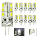 GobekUsa LED G4 3W 2835 SMD Bulb 12V 220V 24LED Spotlight 10pcs/Lot