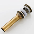 GobekUsa Brass Bathroom Sink Pop Up Drain for Lavatory Basin - HJ-0618F