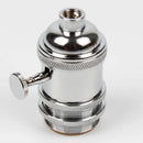 GobekUsa E27 Industrial Lamp Base Holder Aluminum Retro Pendant Fixture