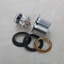 GobekUsa Copper Tub Tub Pop-Up Core Foot Drainer Valve Drain Pipe Fittings