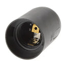 GobekUsa E27 Lamp Bulb Holder Fitting, Black/White, 110v-220v Lighting Accessory