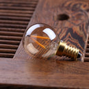 GobekUsa Gold Tint G40 LED Filament Globe Bulb E14/E12 Dimmable 1W 2200K Home Lighting