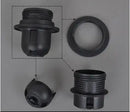 GobekUsa E27 Lamp Bulb Holder Fitting, Black/White, 110v-220v Lighting Accessory
