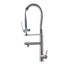 GobekUsa Black Bronze Kitchen Mixer Faucet with 360 Rotation - Single Handle Sink Tap