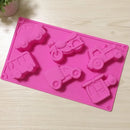 GobekUsa Creative Airplane Car Motorcycle Cake Mould for Kids Birthday Cake Decor