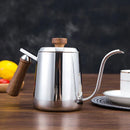 GobekUsa Gooseneck Stainless Steel Pour Over Kettle with Wooden Handle