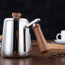 GobekUsa Gooseneck Stainless Steel Pour Over Kettle with Wooden Handle