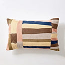 GobekUsa Embroidered Geometric Cotton Cushion Cover 45x45cm