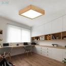 GobekUsa Japanese Solid Wood Ceiling Lamp for Home Living Room Bedroom Study