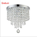GobekUsa Crystal Chandelier Ceiling Lamp - Entrance Kitchen Chandeliers Fixtures Home Decor