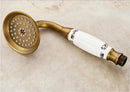 GobekUsa Antique Brass Shower Set with 3-Way Diverter and Handshower