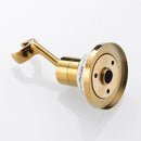 GobekUsa Gold Brass Swivel Handheld Shower Holder Mounting Bracket for Bathroom Accessories