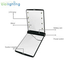 GobekUsa LED Vanity Mirror Compact Foldable Makeup Pocket Cosmetic Mirror