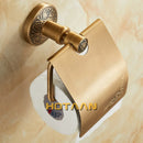 GobekUsa Antique Brass Toilet Paper Holder Classic Bathroom Accessories