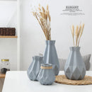 GobekUsa Ceramic Diamond Vase Modern Home Decor Living Room Decoration