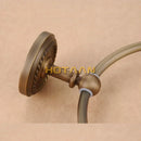 GobekUsa Antique Brass Wall-Mounted Round Towel Ring Holder