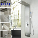 GobekUsa Brass Shower Column with Hand Shower & Tub Spout Massage System