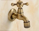 GobekUsa Antique Garden Bibcocks Tap for Outdoor Washing, Bathroom, Mop, and More