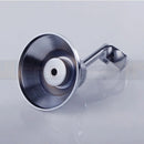 GobekUsa Brass Handheld Shower Holder Bracket, Chrome Finish, Wall Mounted, Adjustable Angle