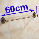 GobekUsa Antique Brass Towel Bar - Wall Mounted Bathroom Accessories