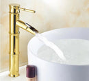 GobekUsa Brass Basin Mixer Tap: Waterfall Faucet in Antique Bronze Black Finish